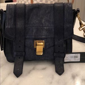 Proenza schouler crossbody/shoulder bag blue